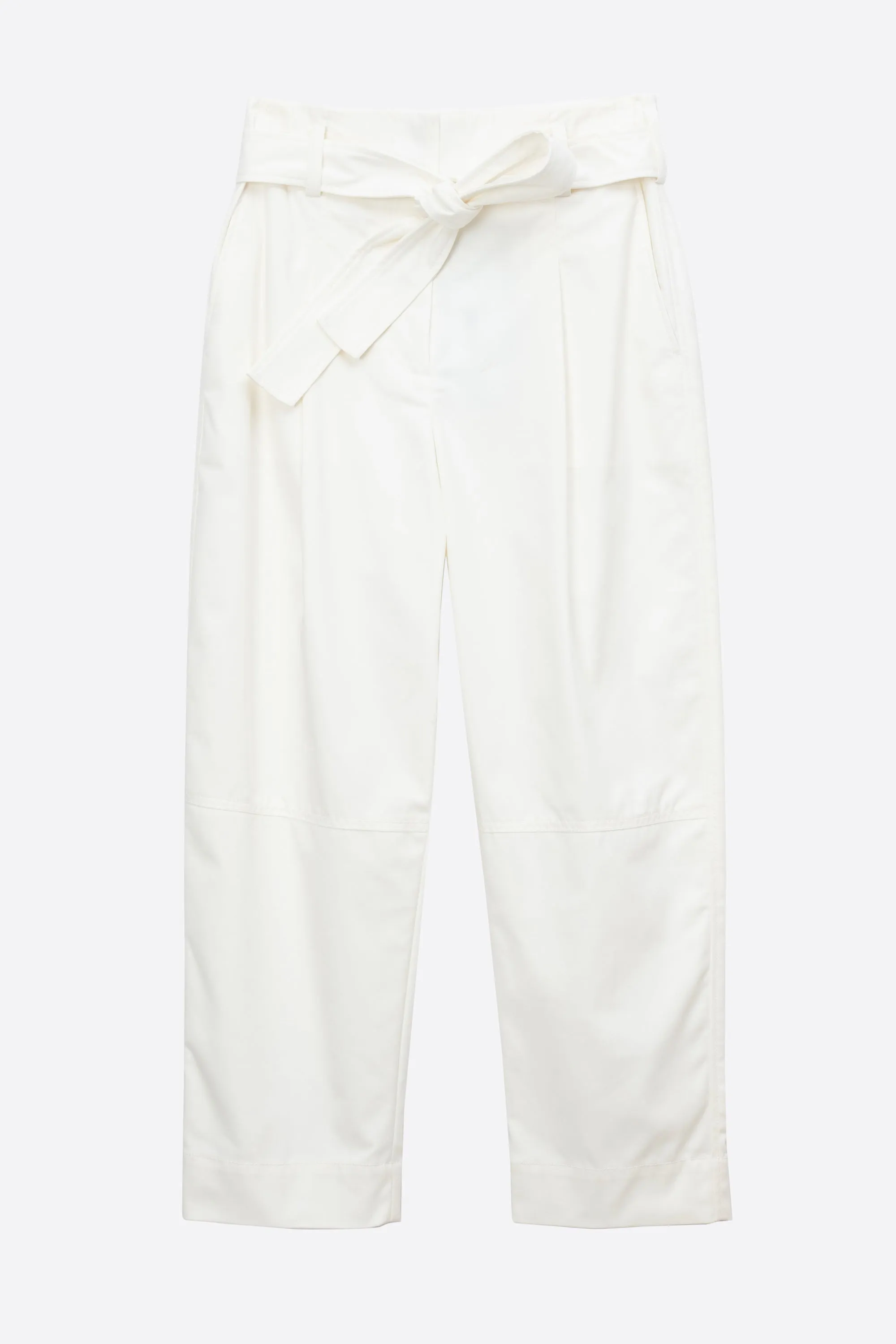 Menswear Style Pant with Belt