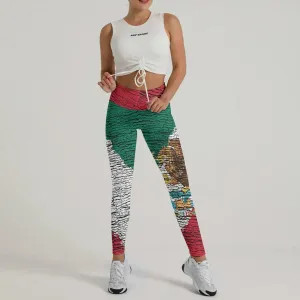 Mexico Flag Leggings