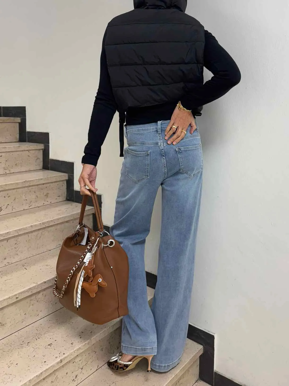 Monday Straight Leg Jeans - Light Blue