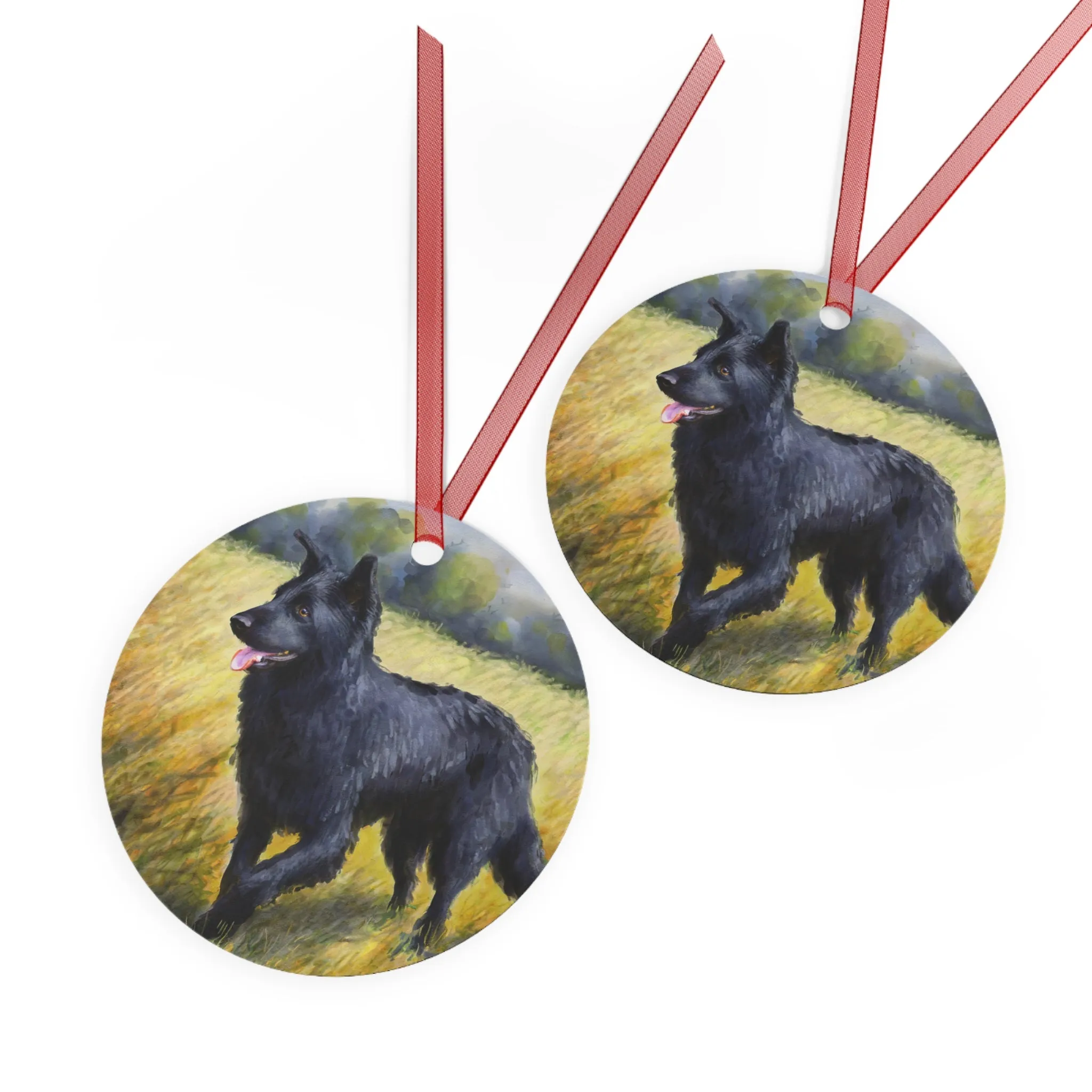 Mudi Metal Ornaments