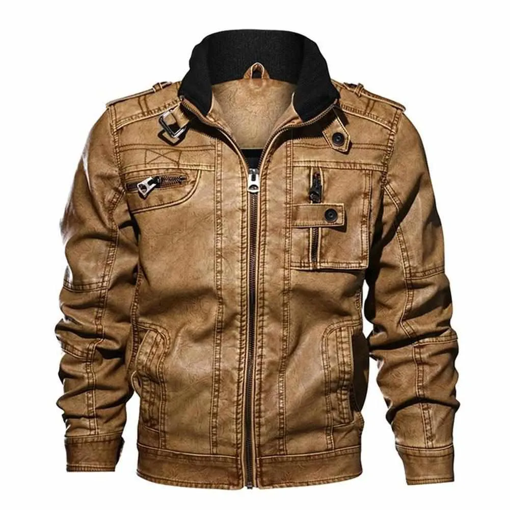 Night Madrid Casual Leather Jacket