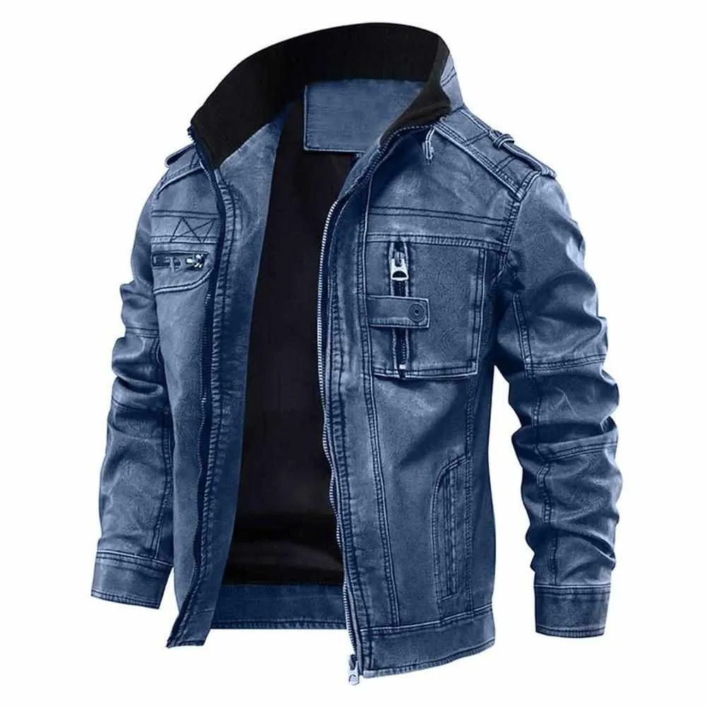 Night Madrid Casual Leather Jacket