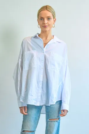 Olivia Oversized Button Down Top