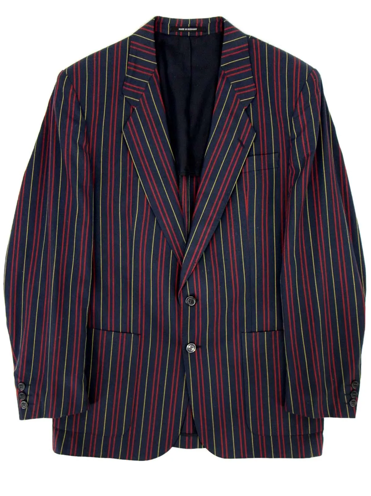 Patch Pocket Striped Vintage Boating Jacket