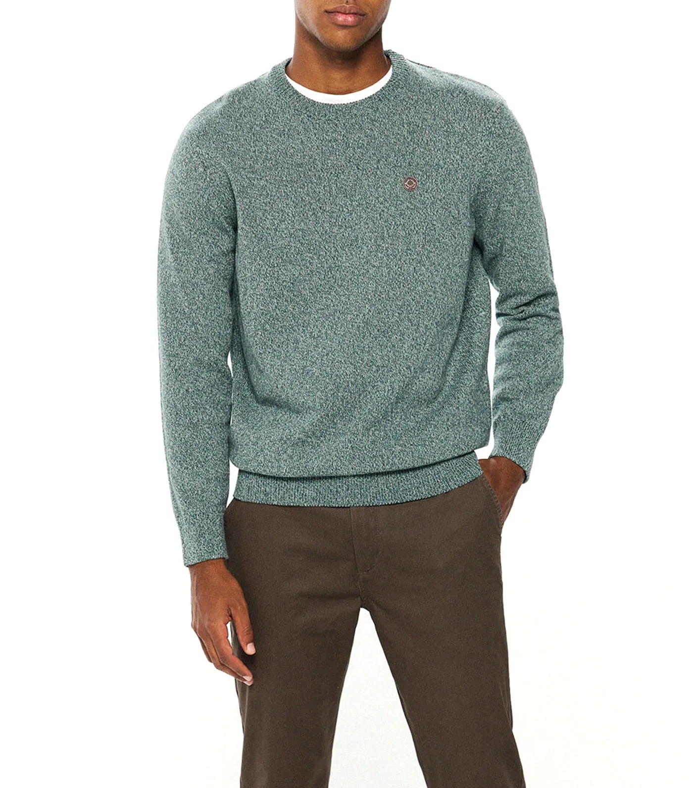 Plain Twisted Jersey Green