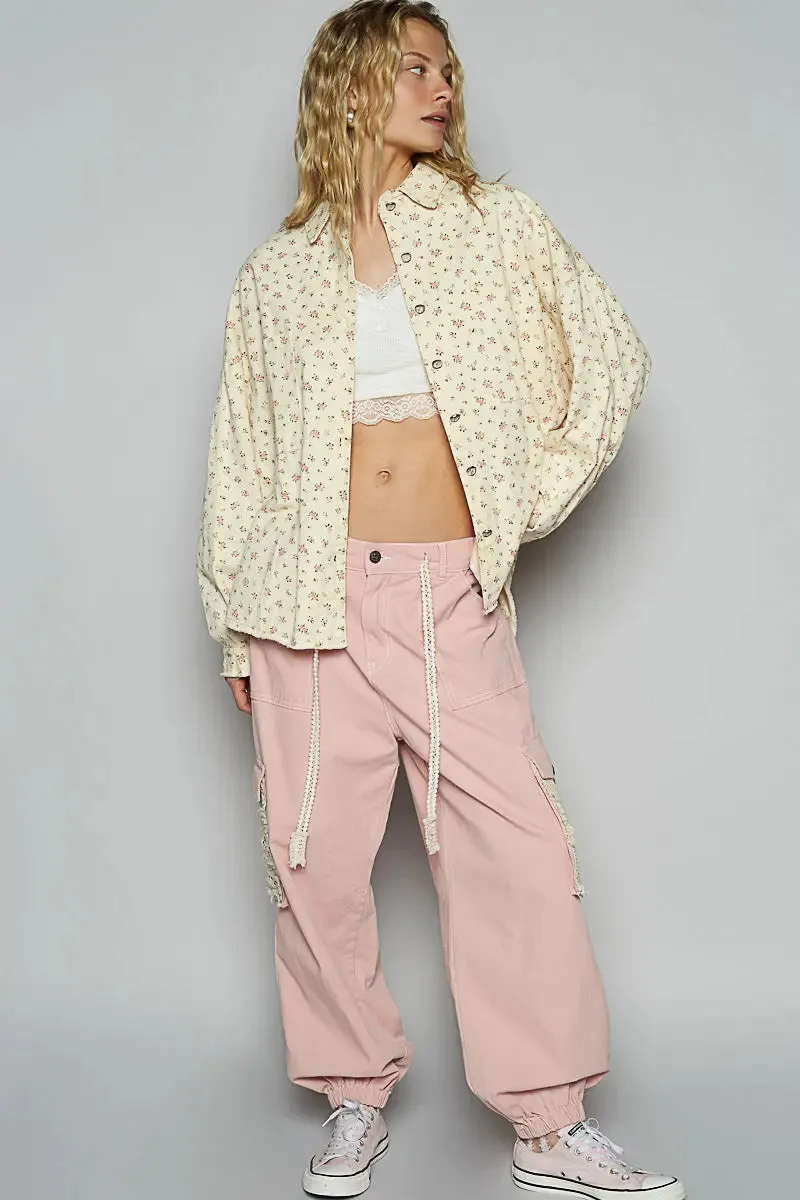 Pol Clothing Inc. Debbi Collar Neck Top  Vintage-Inspired & Effortlessly Chic