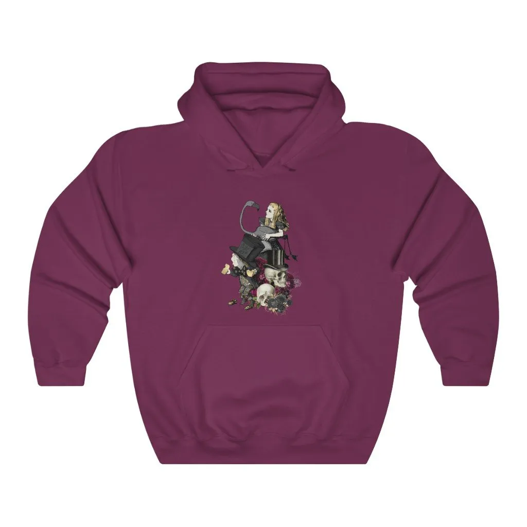 Pullover Hoodies-Alice in Wonderland Gifts 102 Goth Series, Gift Idea