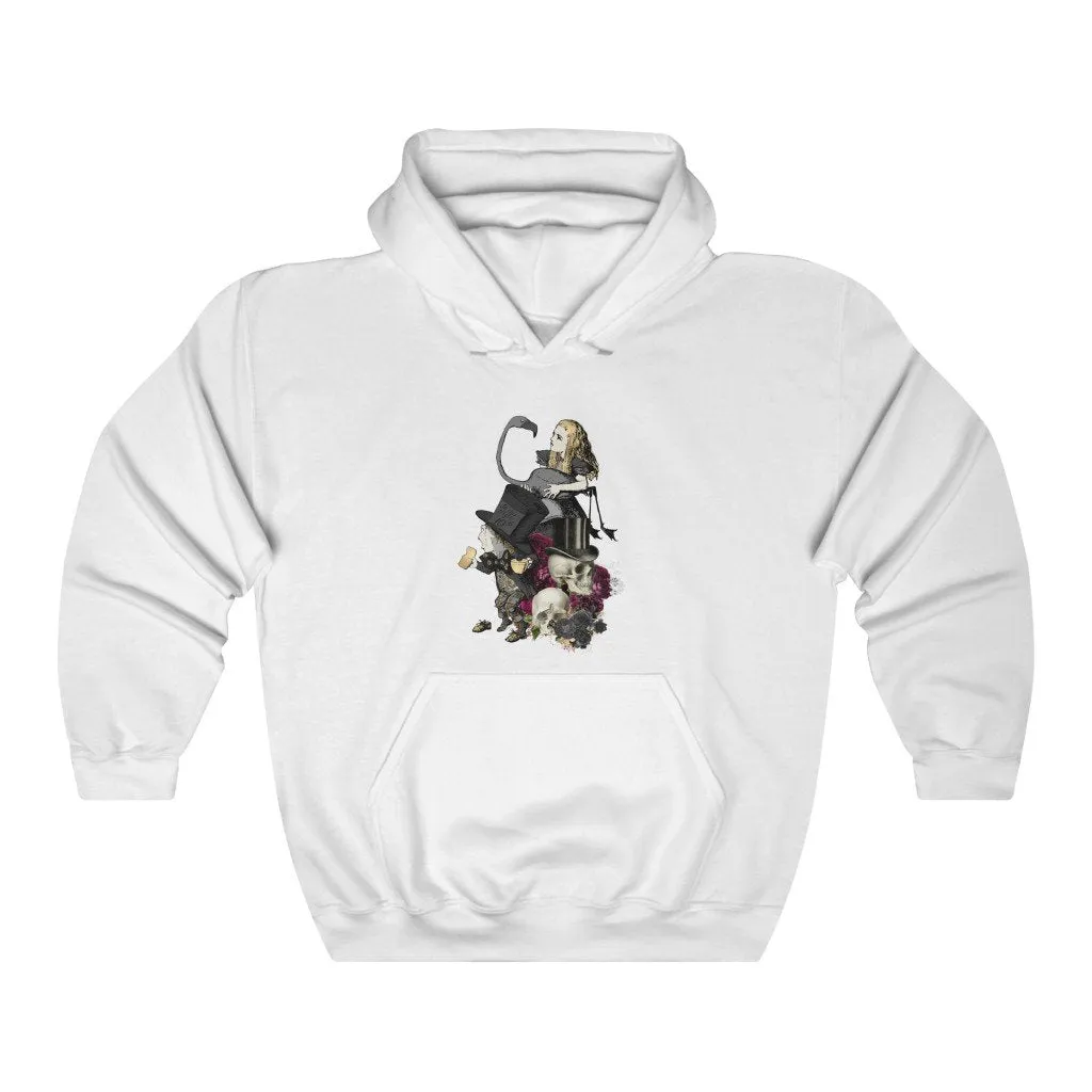 Pullover Hoodies-Alice in Wonderland Gifts 102 Goth Series, Gift Idea