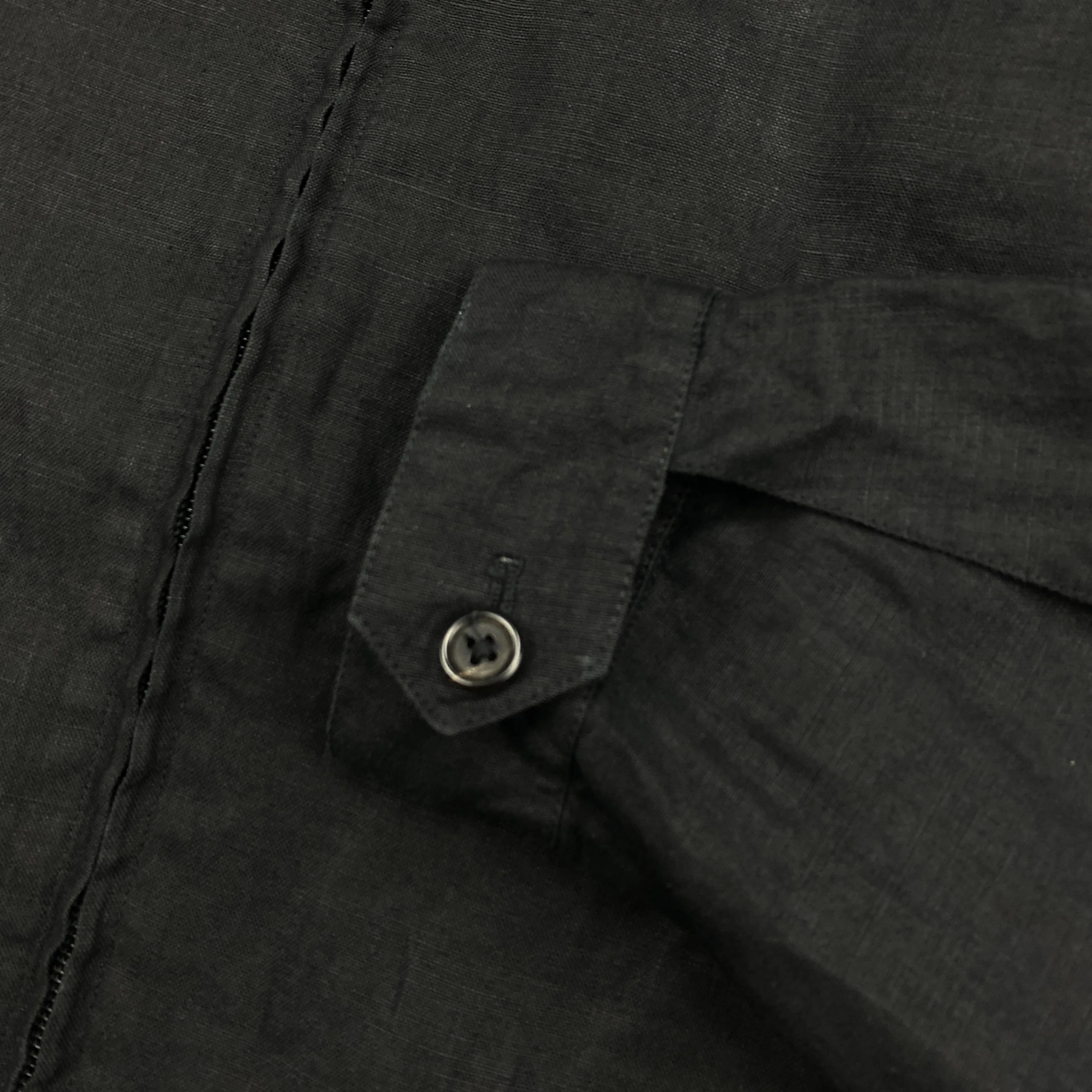 RALPH LAUREN PURPLE LABEL LINEN HARRINGTON  (L)