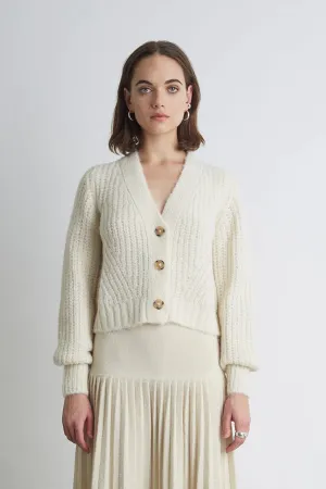 Sara Cardigan - Ivory
