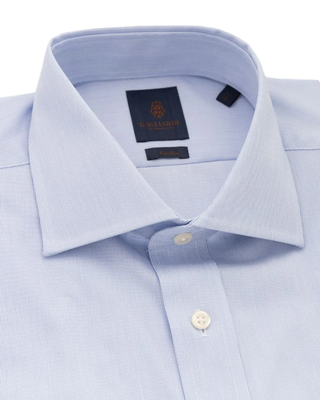 Sky Hairline Stripe Non-iron Shirt