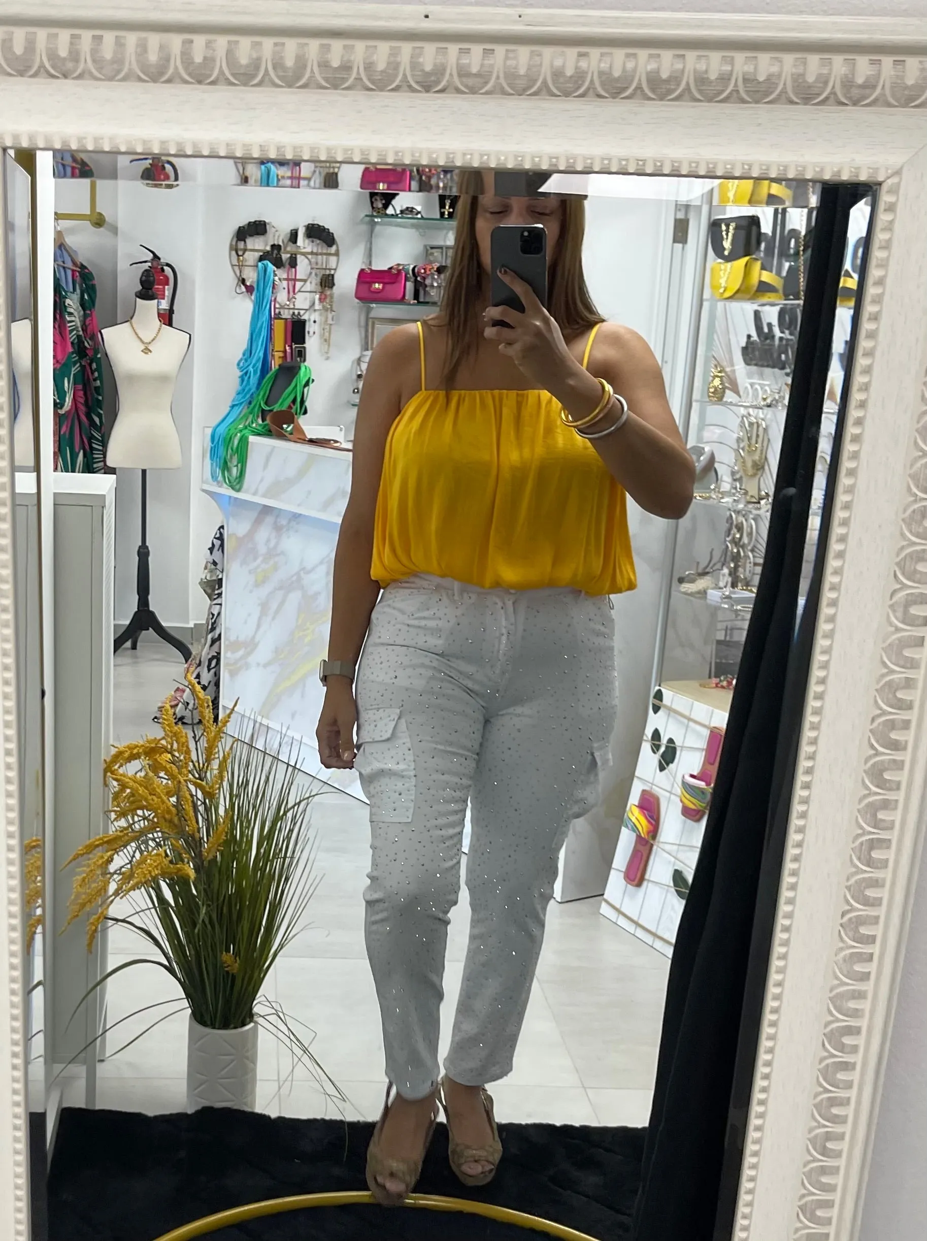 Sparkle Cargo Pant