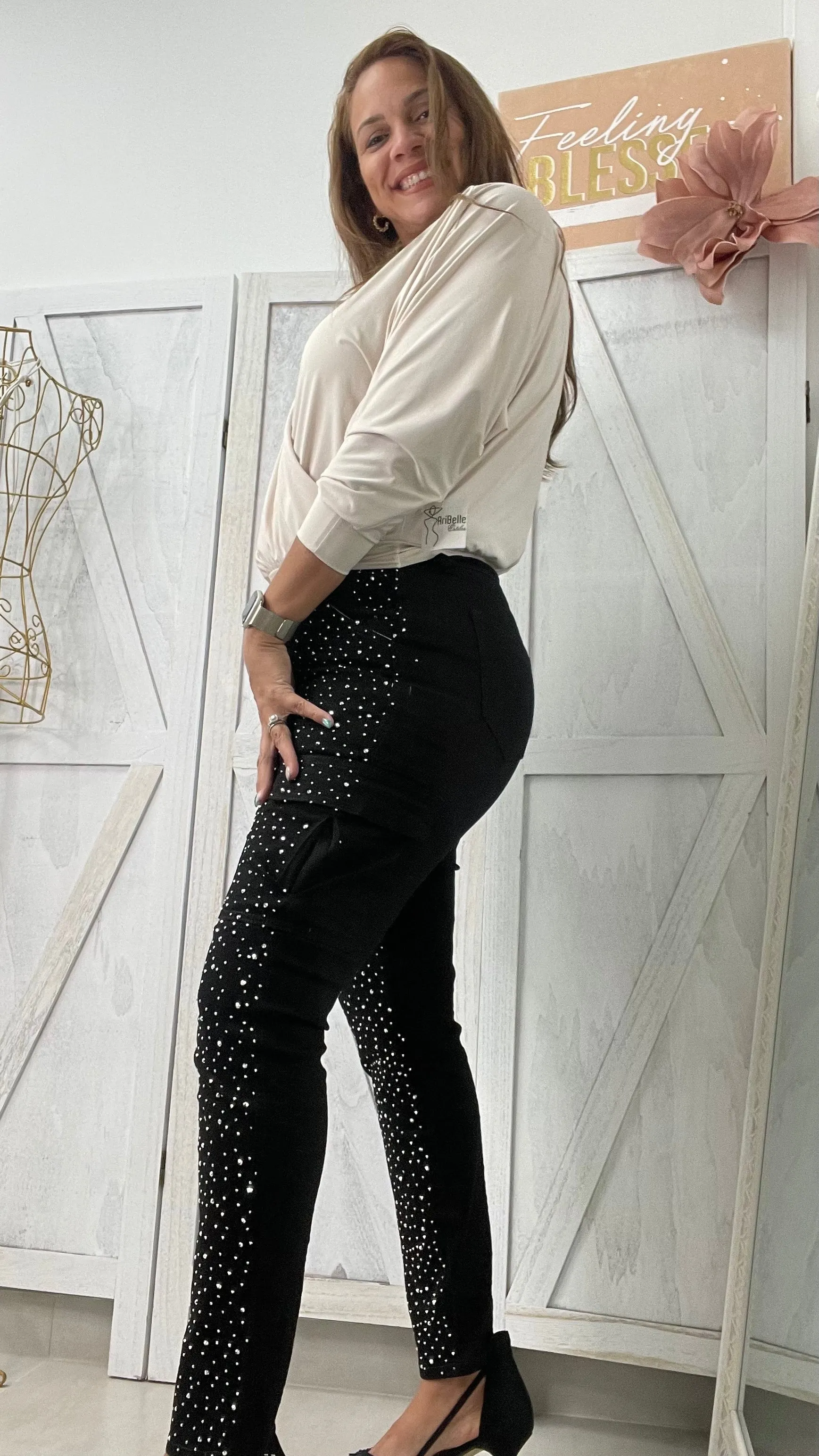 Sparkle Cargo Pant
