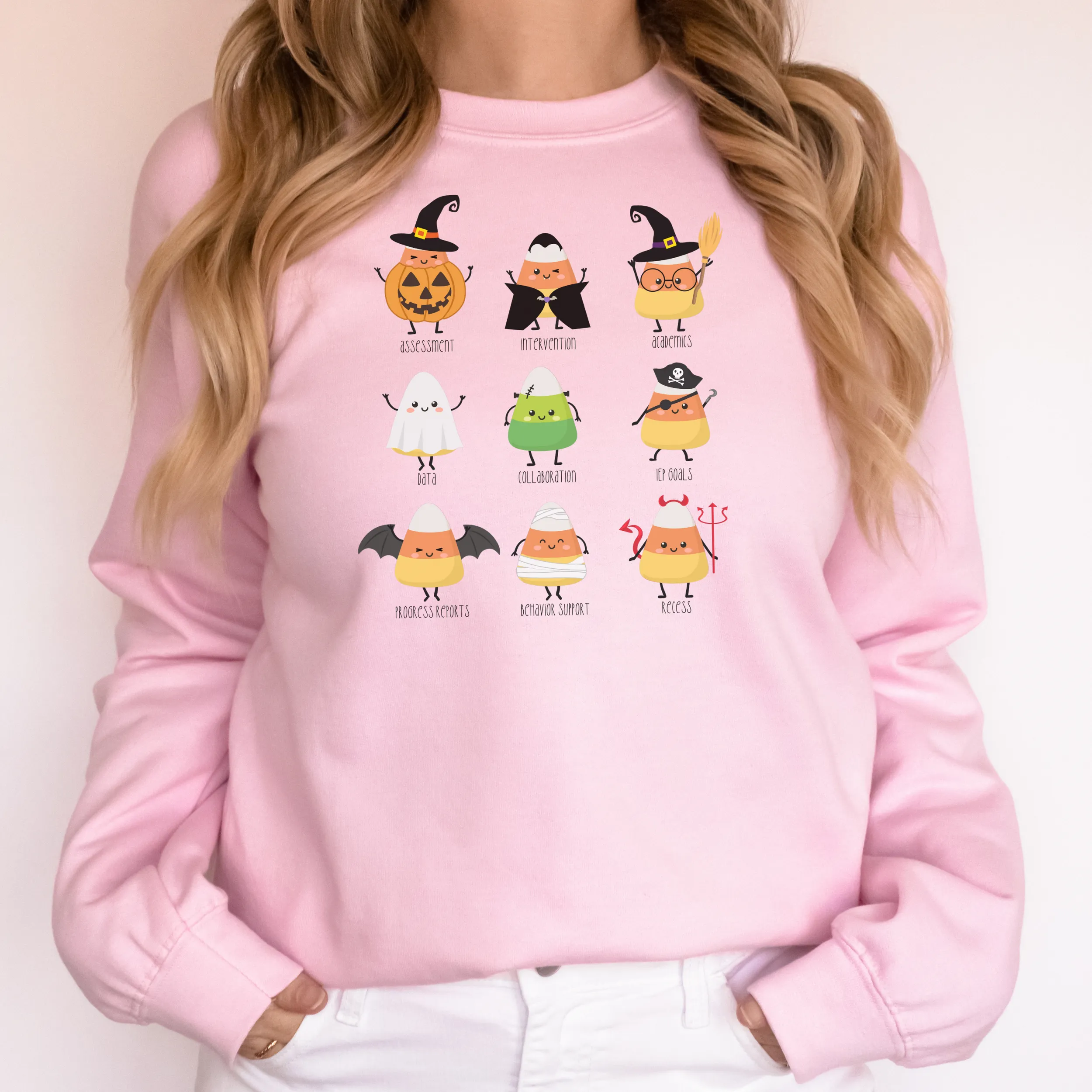 SpEd Teacher Candy Corn Scope of Practice Pullover