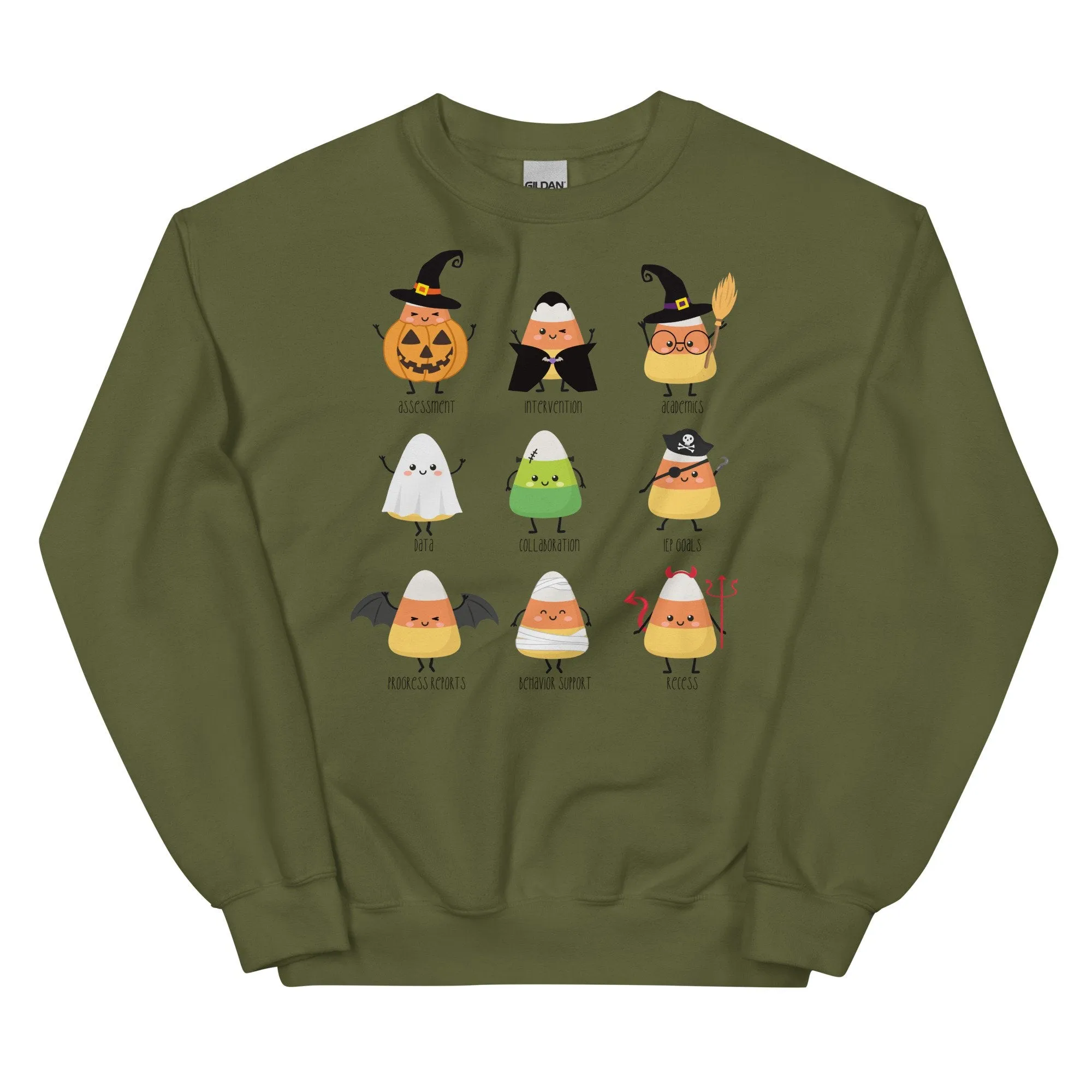 SpEd Teacher Candy Corn Scope of Practice Pullover
