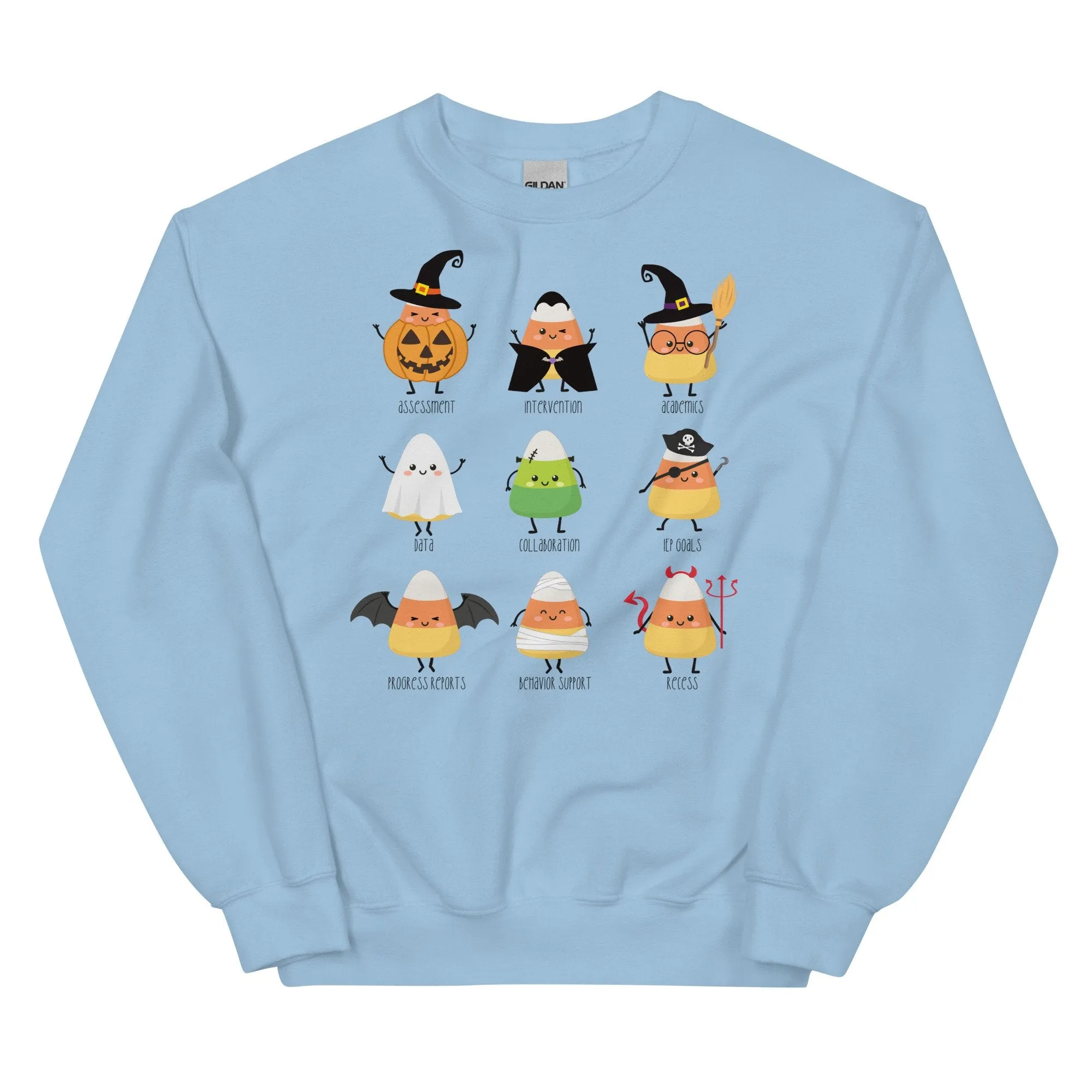 SpEd Teacher Candy Corn Scope of Practice Pullover