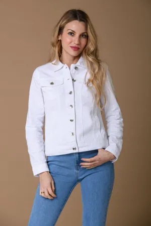 Spring Denim Jacket - White