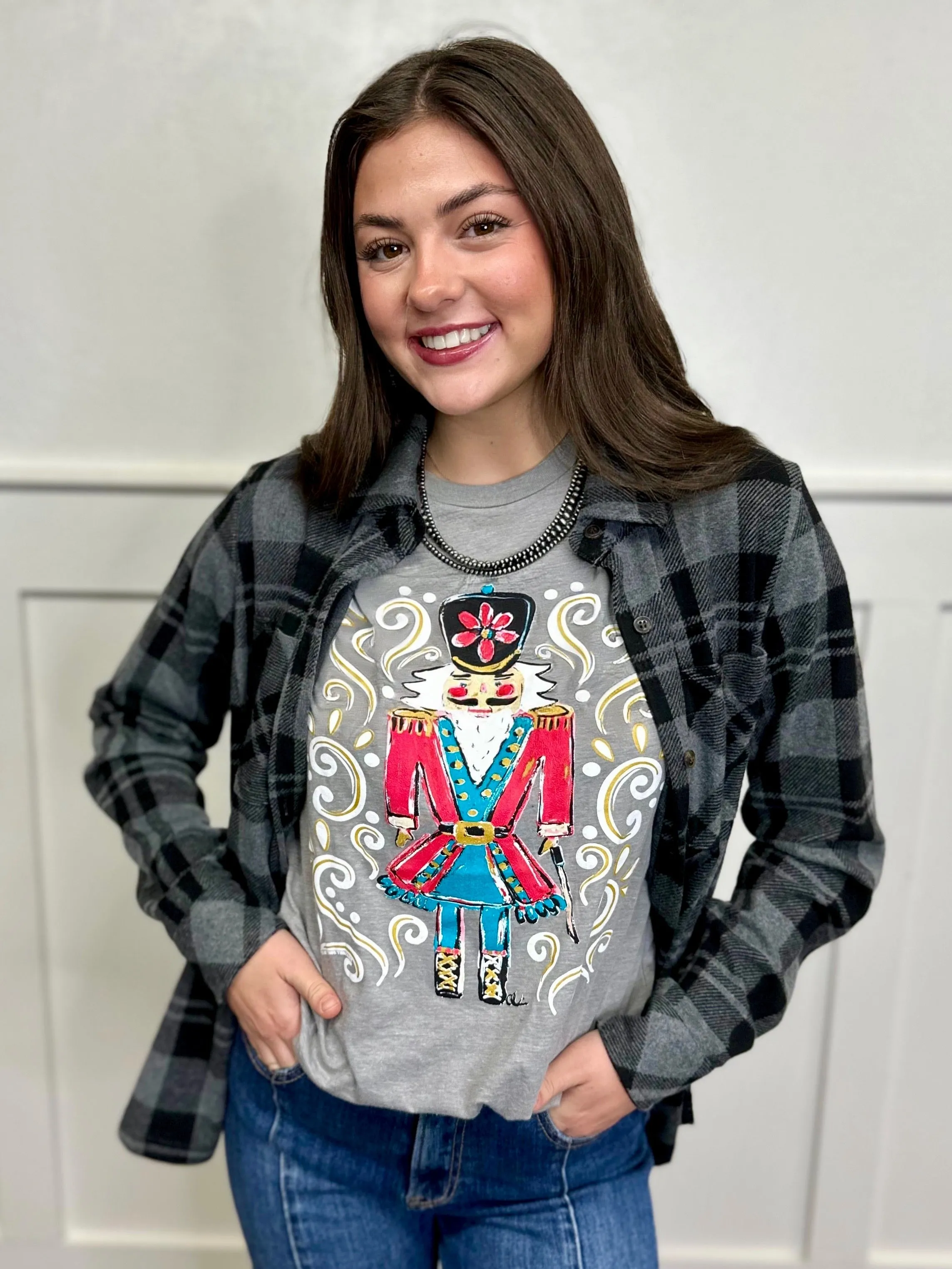 Stay Cozy Plaid Flannel Top