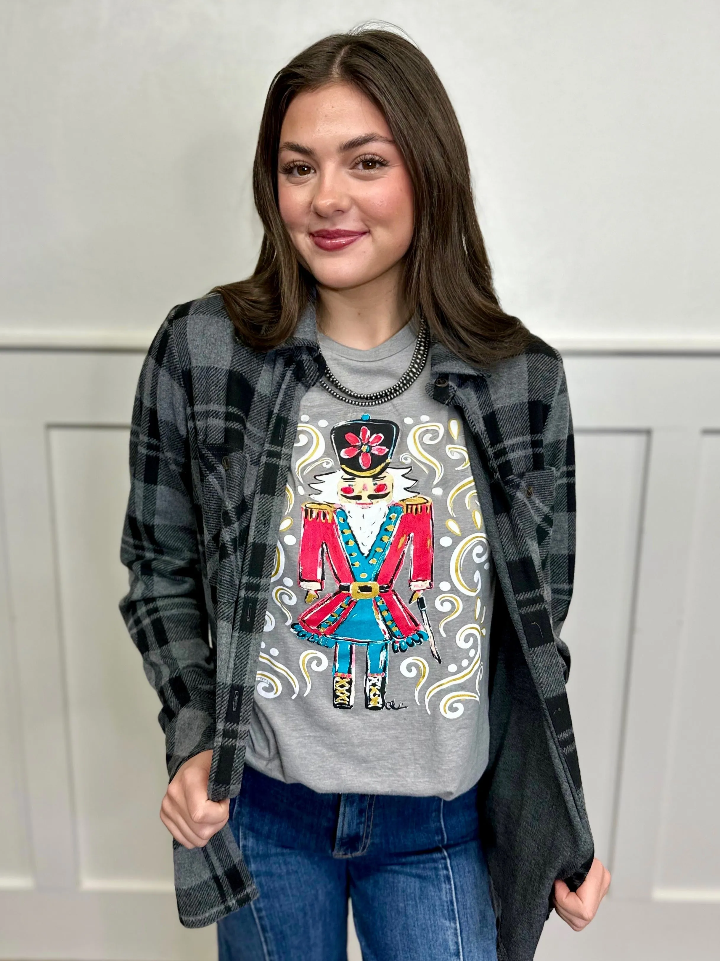 Stay Cozy Plaid Flannel Top
