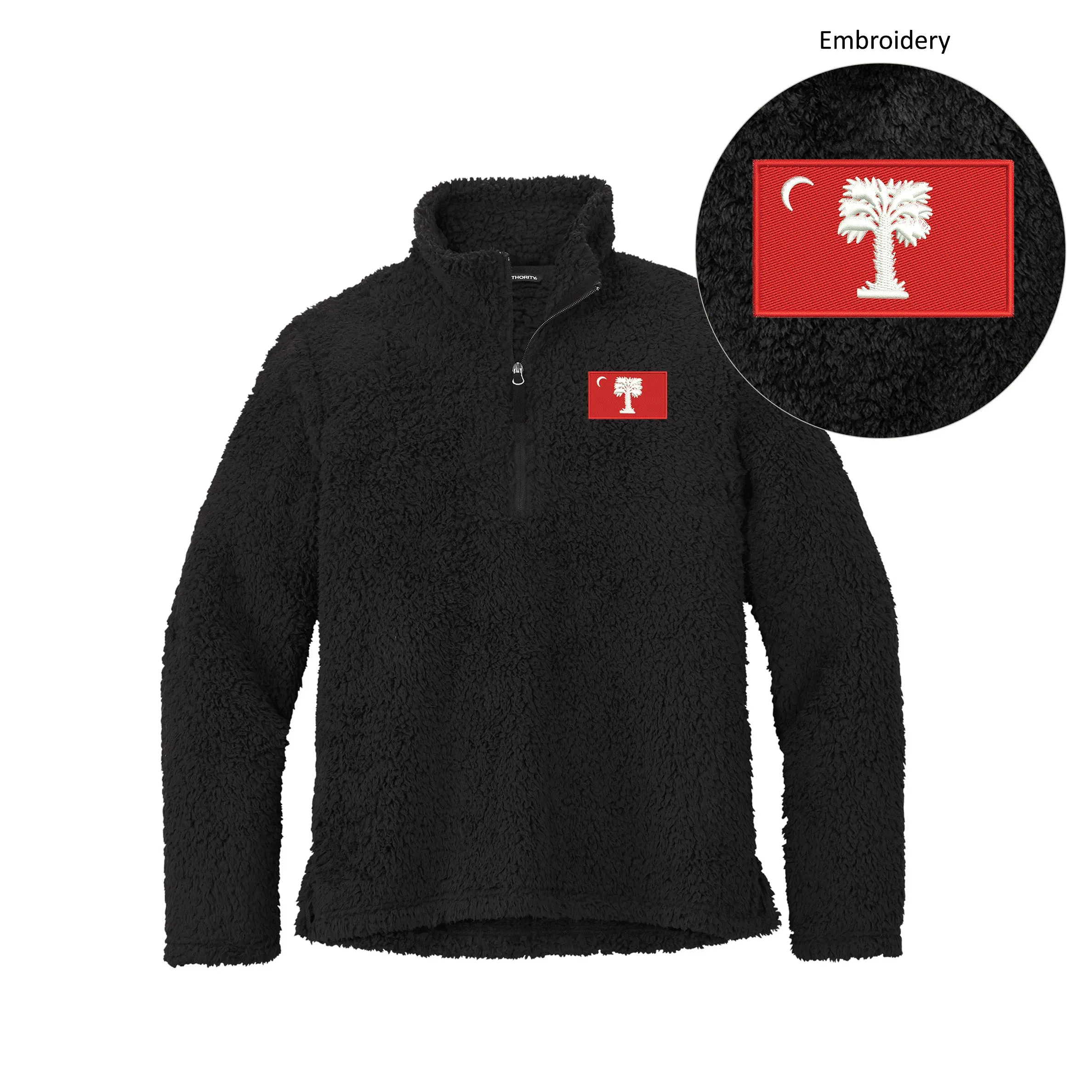 The Citadel, Big Red Flag, Port Authority® Cozy 1/4-Zip Fleece