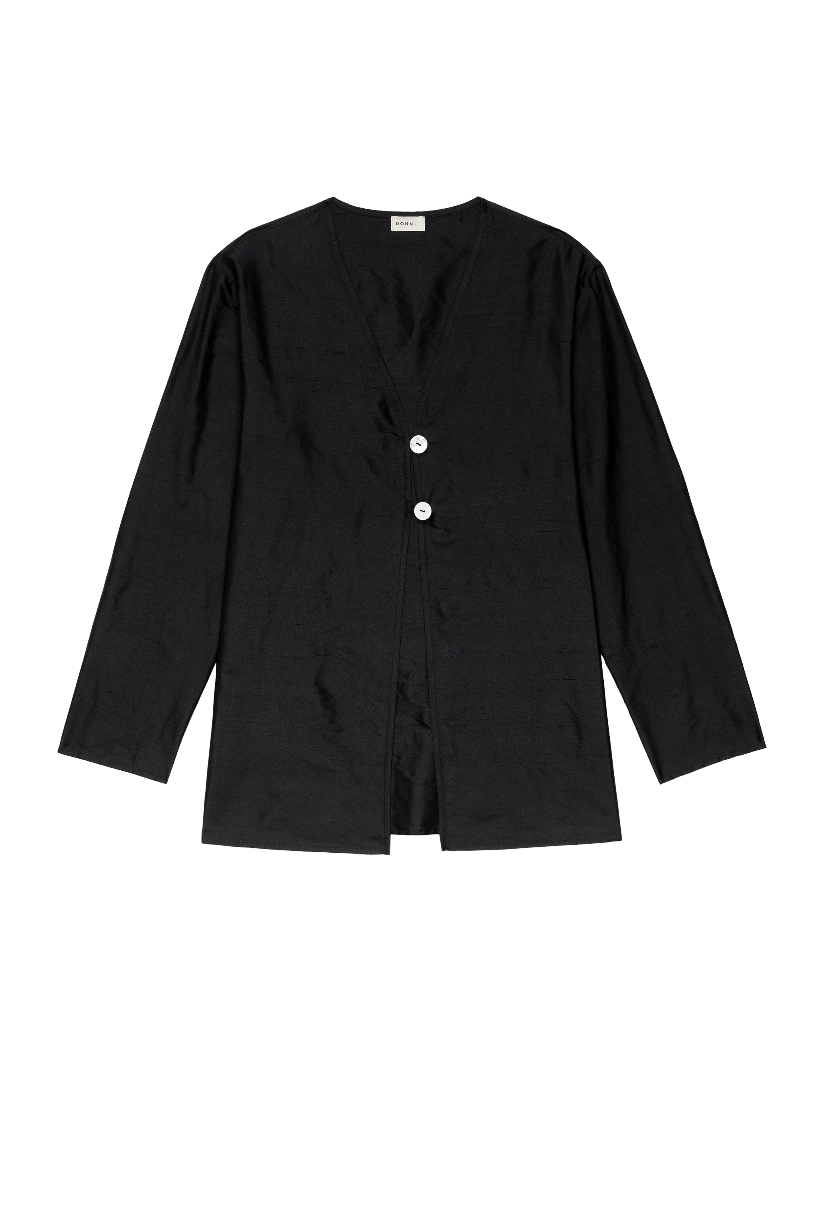 The Taffeta Split Top