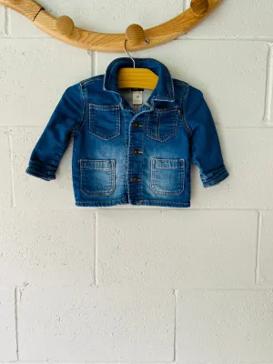 Tiny Denim Chore Coat, 9 months