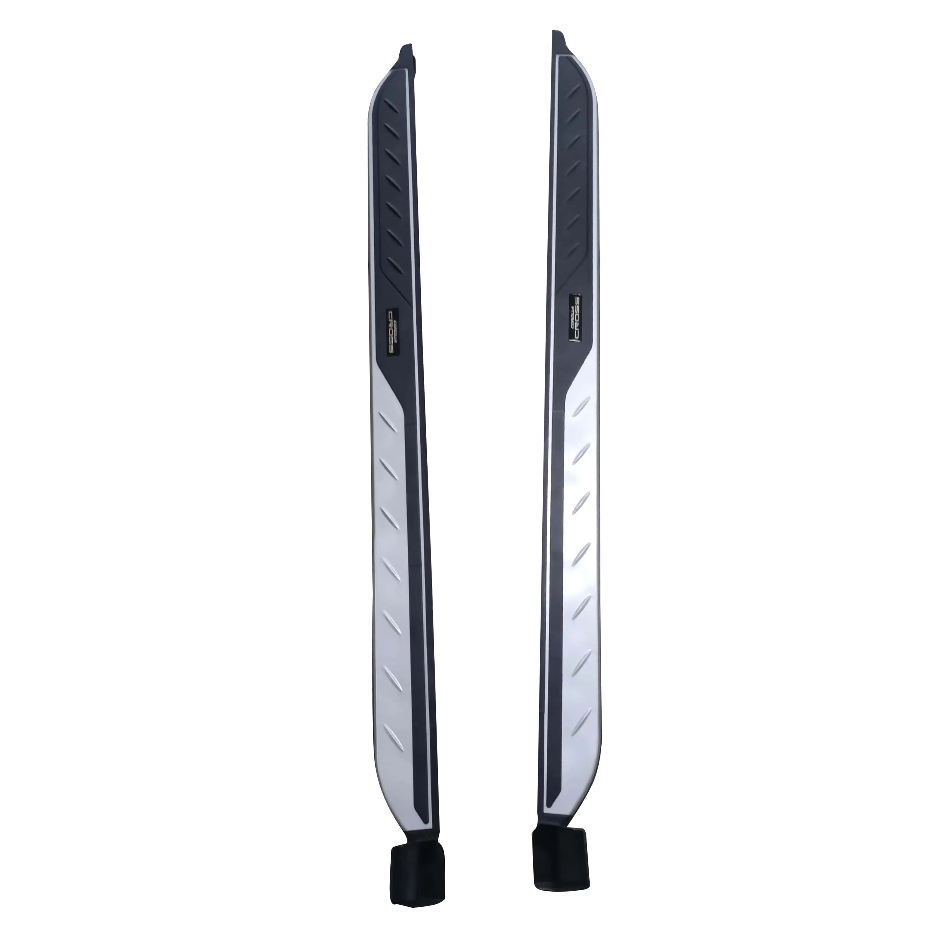 Toyota Corolla Cross Side Steps Design B - Model 2021-2024 - Foot Rest | Skirts