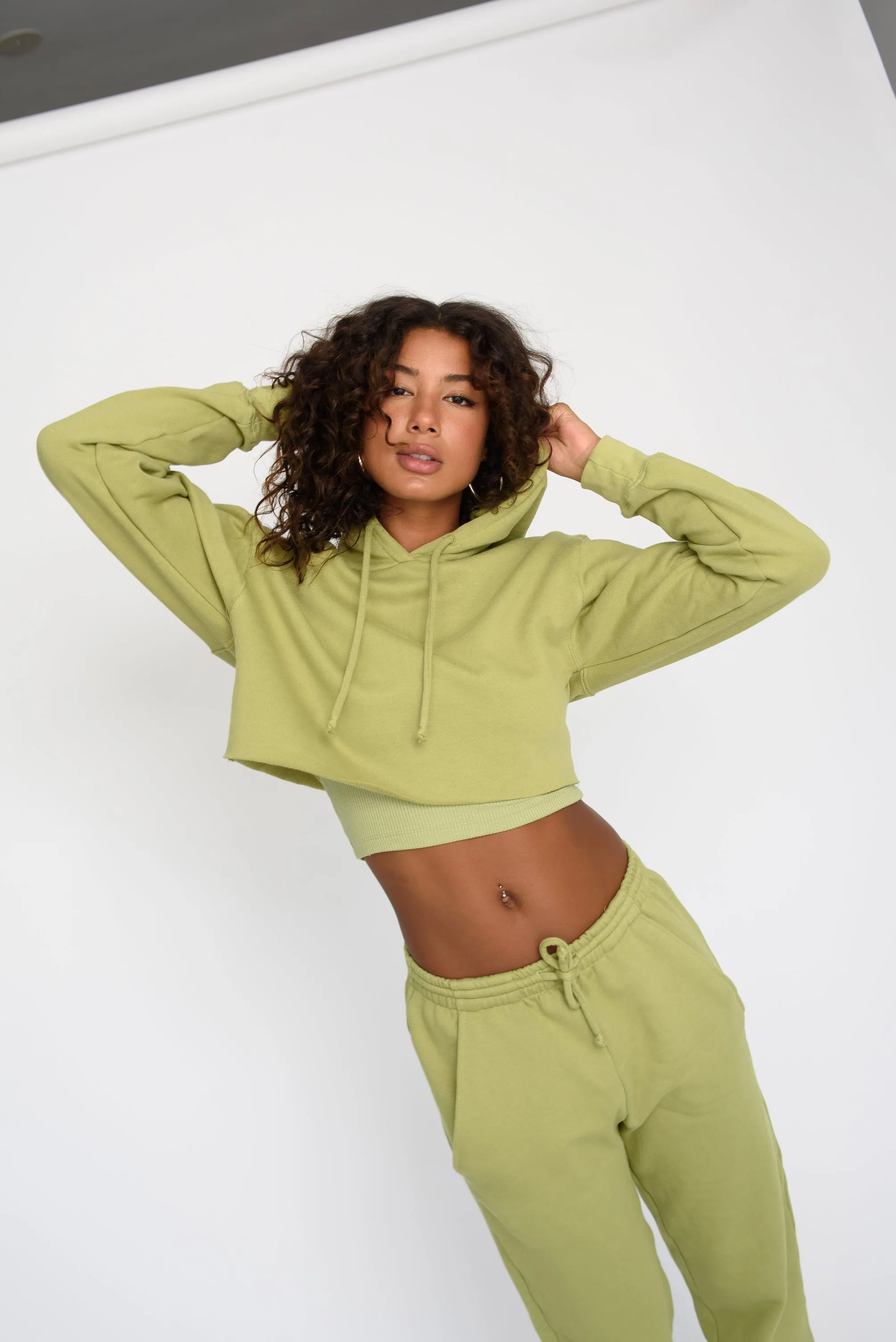 ULTRALUX Ariana Hoodie - Matcha