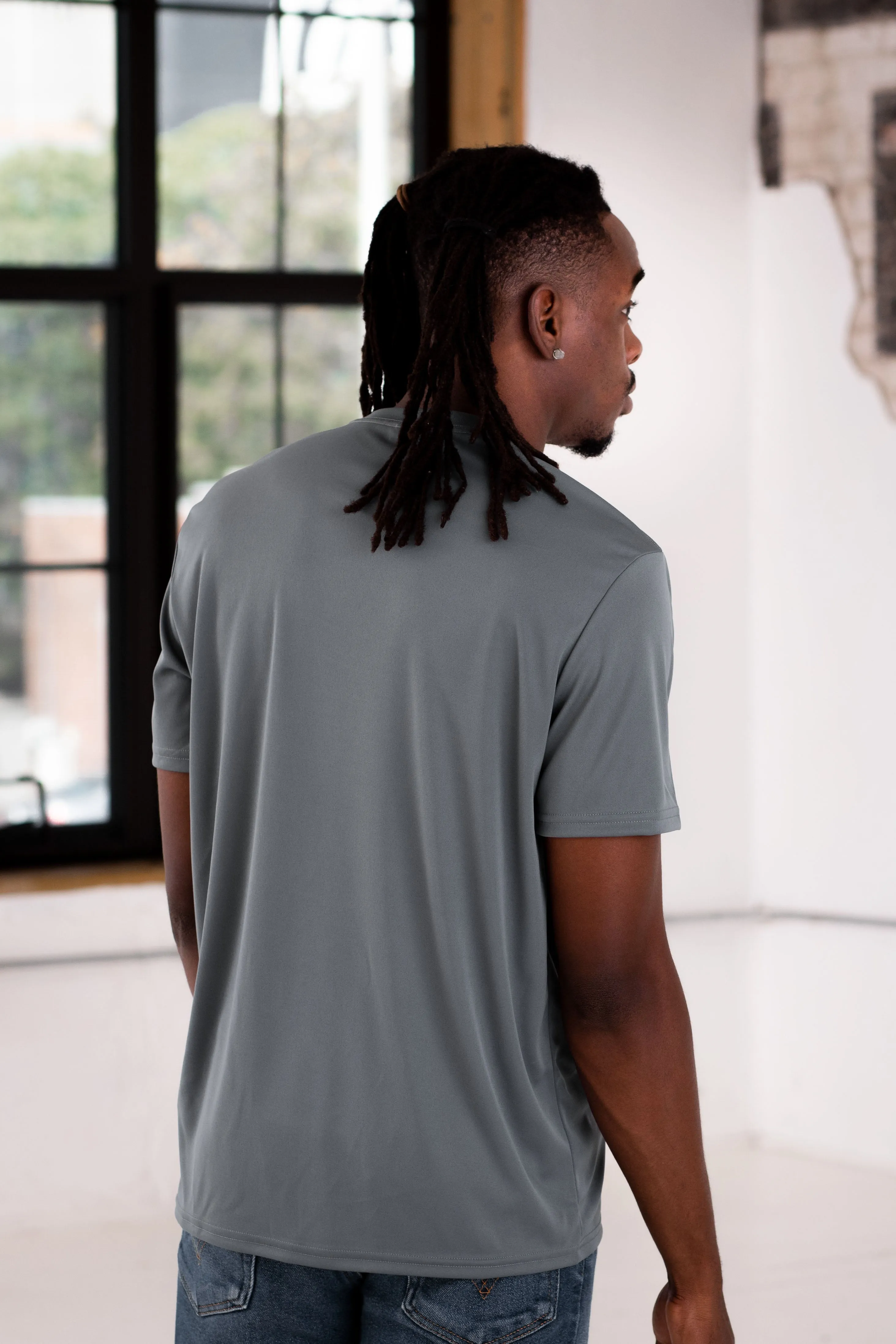 Unisex Polyester Short Sleeve Tee