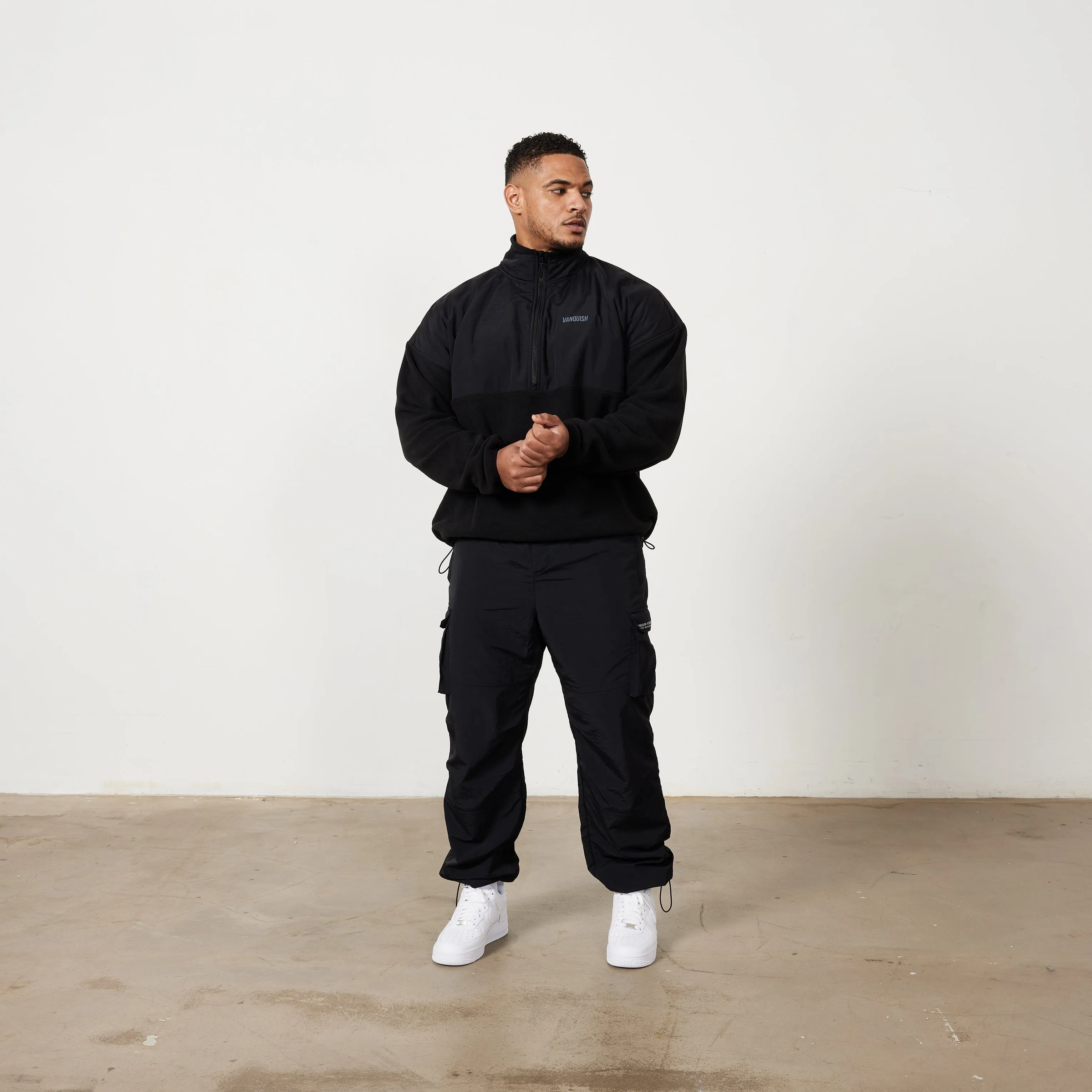 Vanquish Black Tech Polar Fleece
