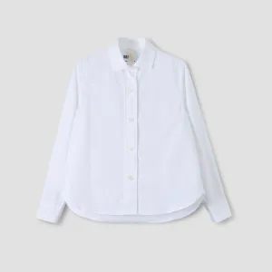 W Simple Shirt, White