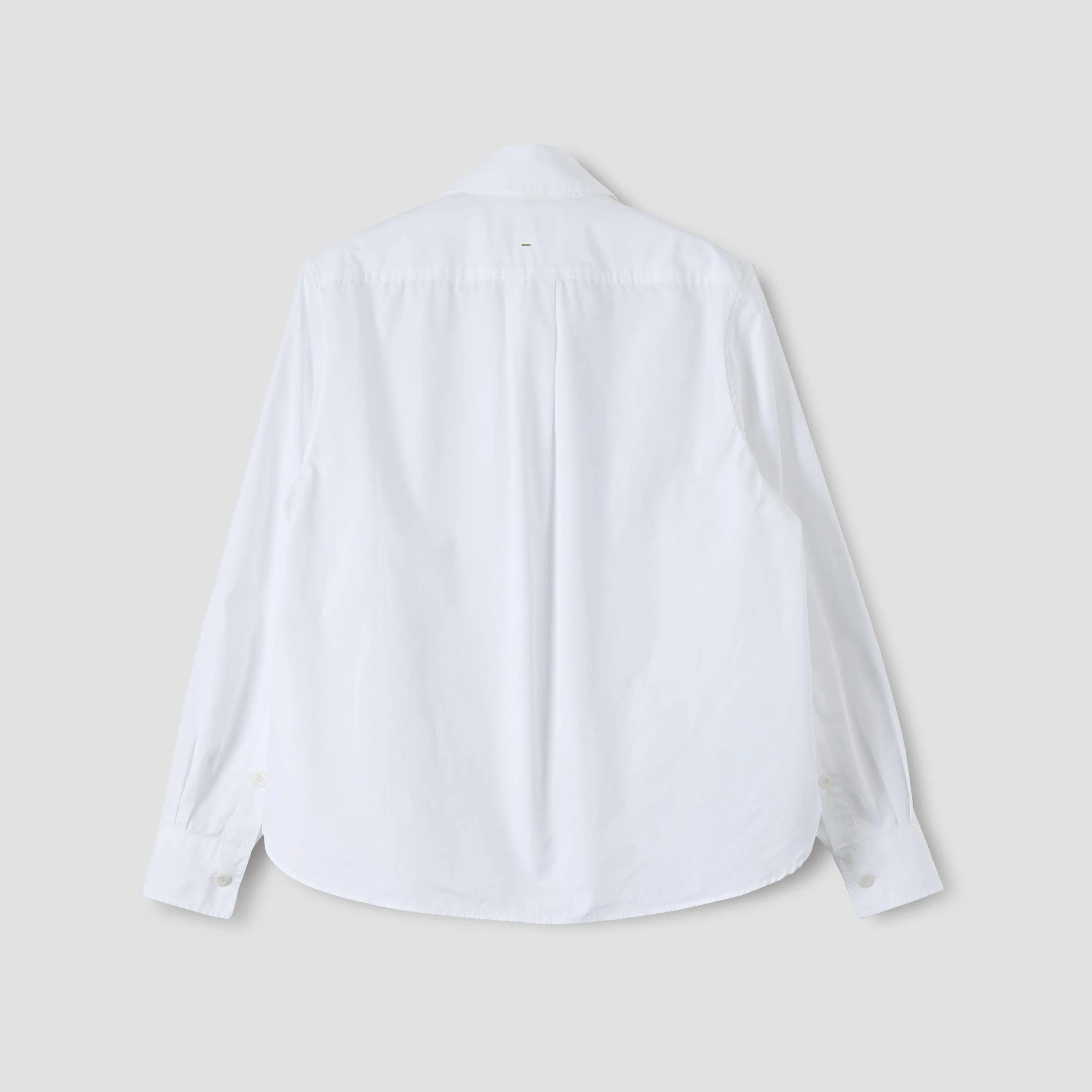 W Simple Shirt, White