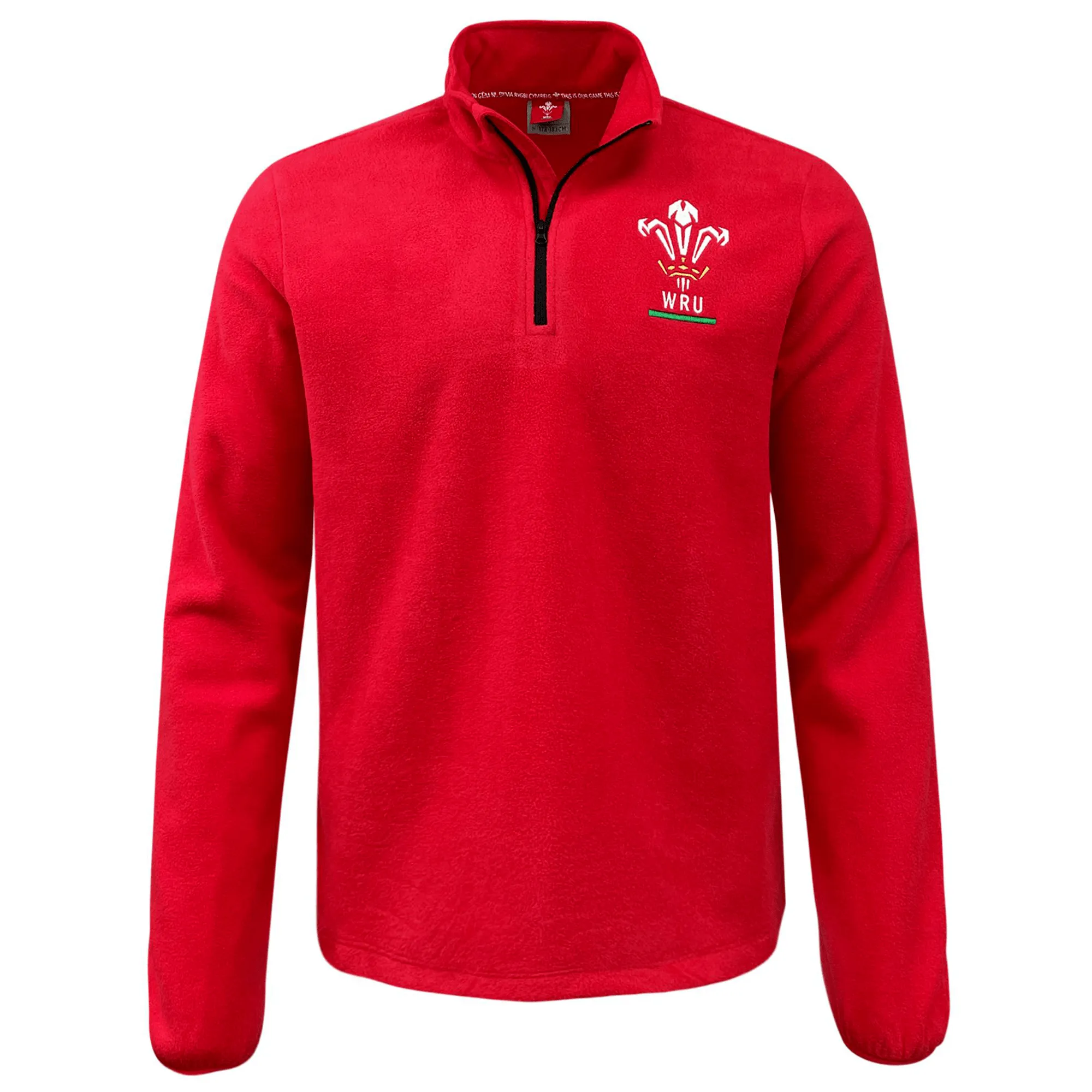 Wales Rugby Union 1/4 Zip Fleece Top