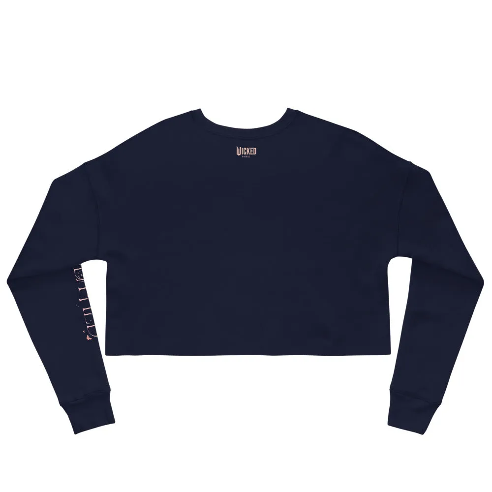 Wicked Glinda-Fied Women's Cropped Sweatshirt