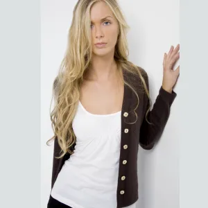 Women's V Neck Cashmere Cardigans