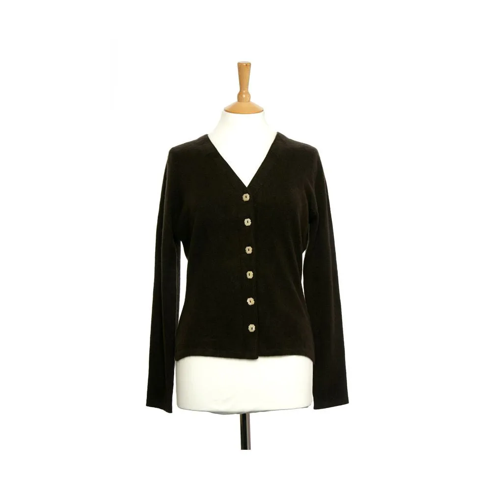 Women's V Neck Cashmere Cardigans